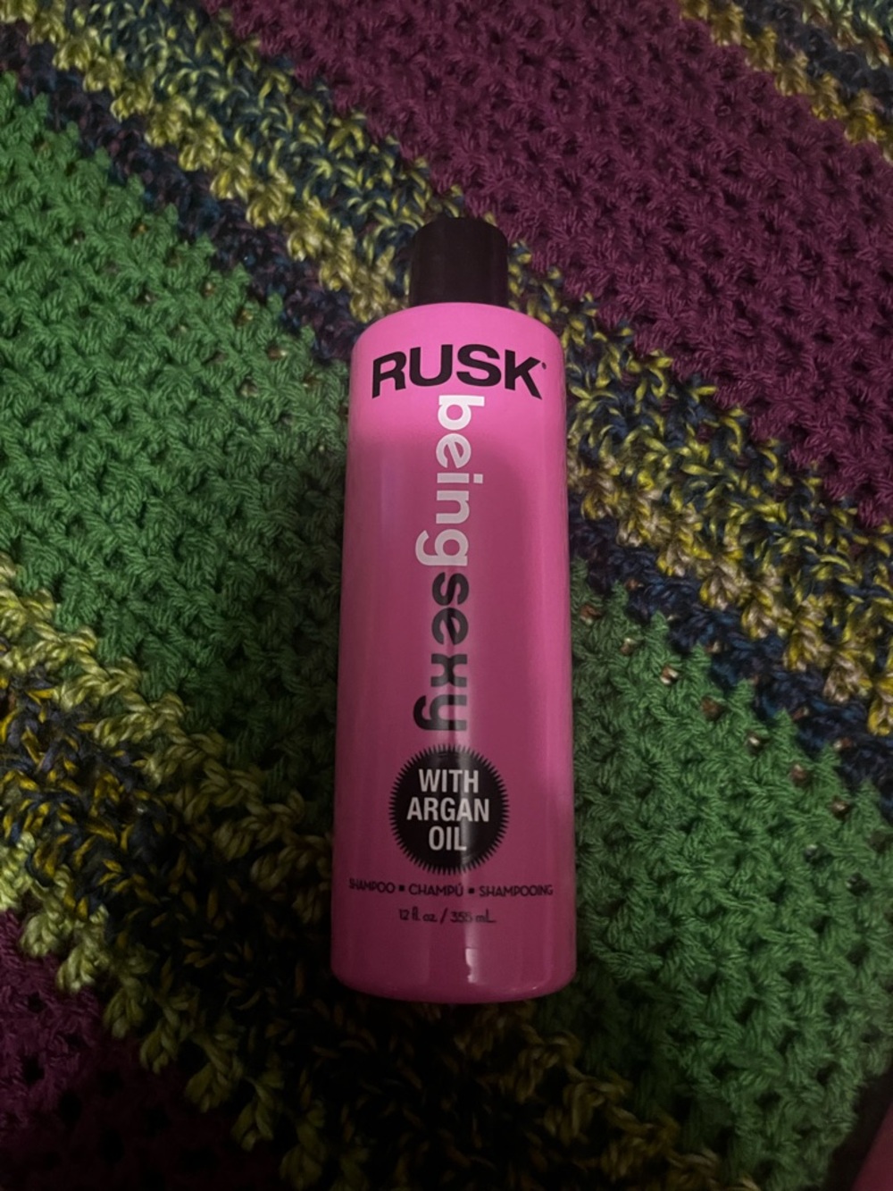 RUSK Being Sexy Shampoo - Pink Bottle